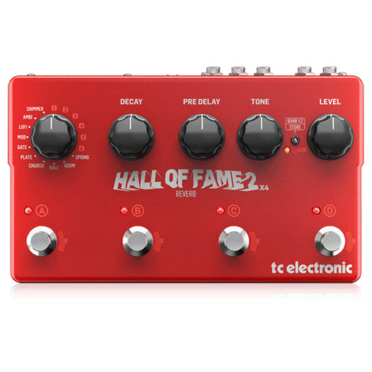 TC Electronic Hall Of Fame 2x4 Reverb Pedal