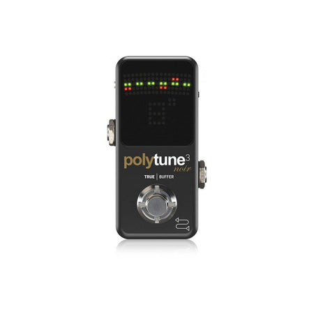 TC Electronic PolyTune 3 Noir Mini Polyphonic Tuning Pedal - Black