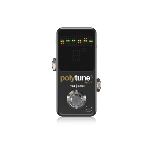TC Electronic PolyTune 3 Noir Mini Polyphonic Tuning Pedal - Black
