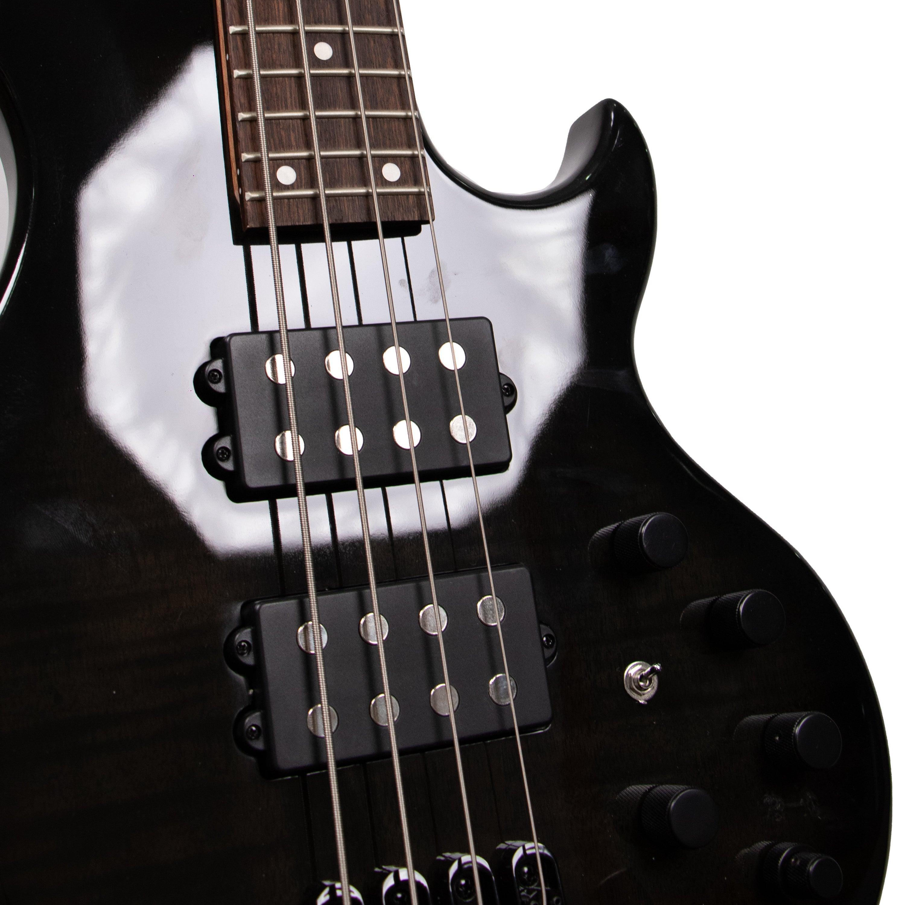 Tansen B444 Guitar Bass Electric 4-String Laurel Fingerboard HH Pickups