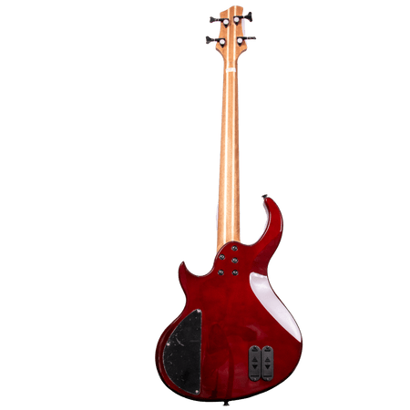 Tansen B555 Guitar Bass Electric 5-String Laurel Fingerboard HH Pickups Red