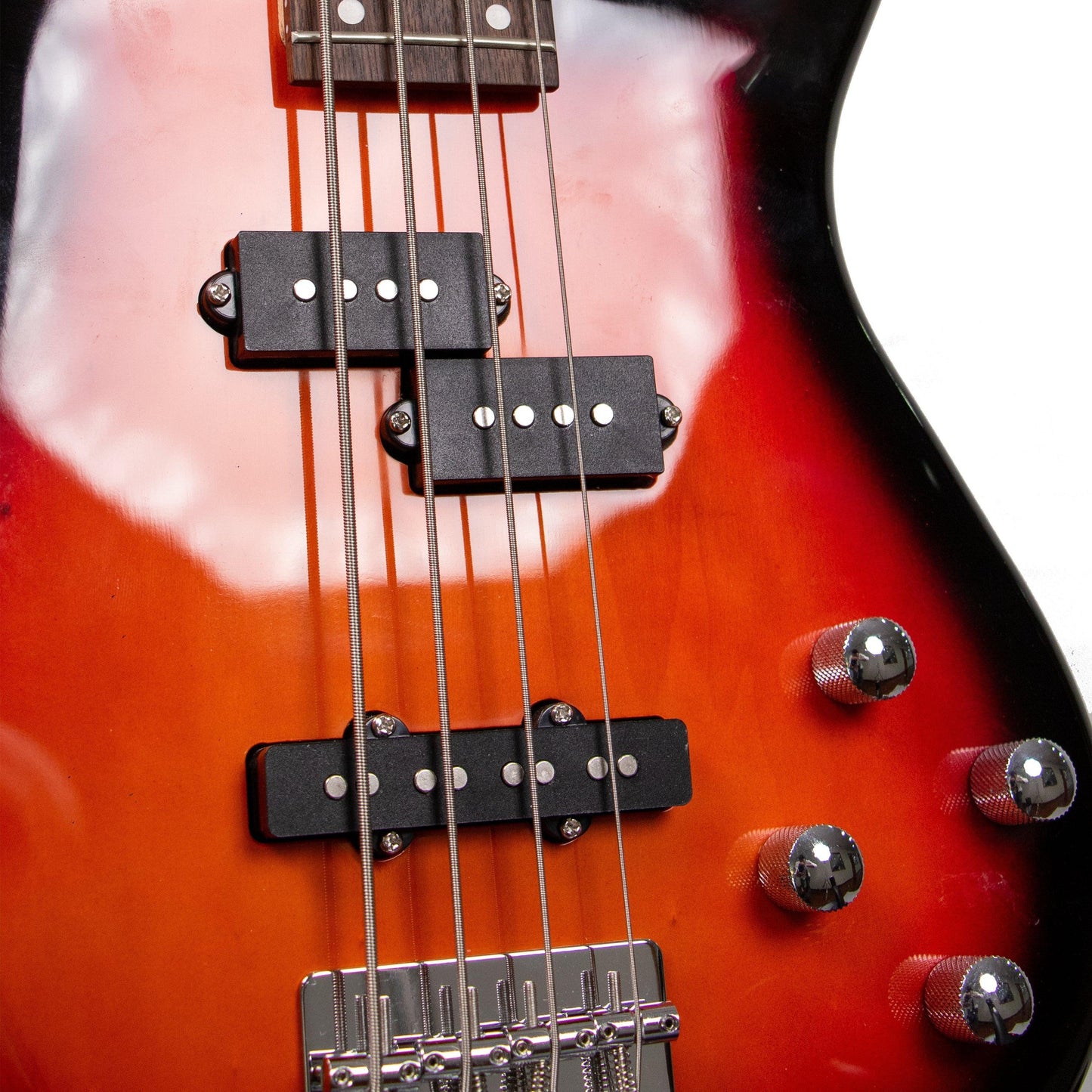 Tansen EB100 Guitar Bass Electric 4-String Laurel Fingerboard Split Coil Pickups