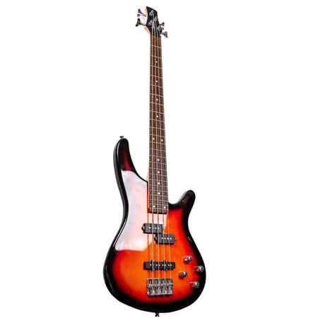 Tansen EB100 Guitar Bass Electric 4-String Laurel Fingerboard Split Coil Pickups