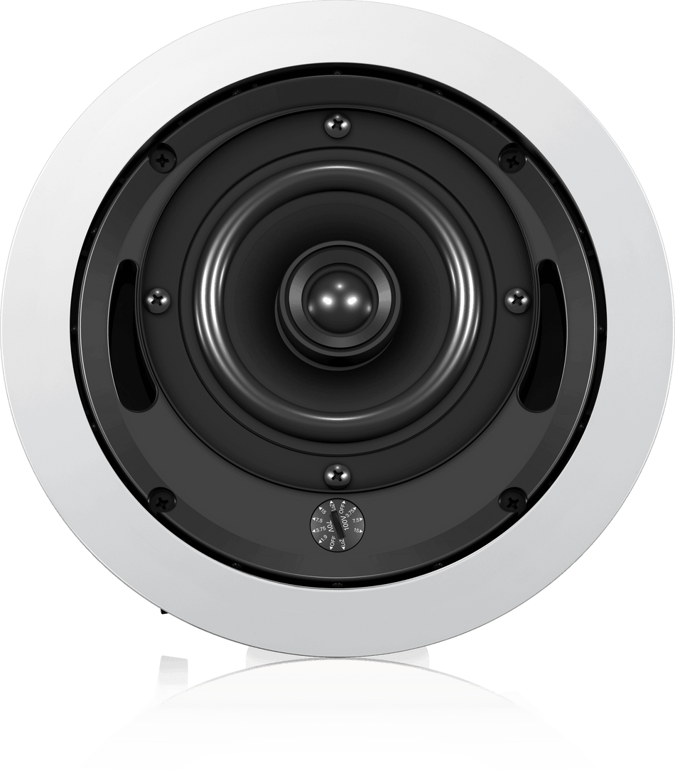Tannoy CVS 4 MICRO (EN 54) 4 Coaxial In-Ceiling Loudspeaker with Shallow Back Can EN54-Certified