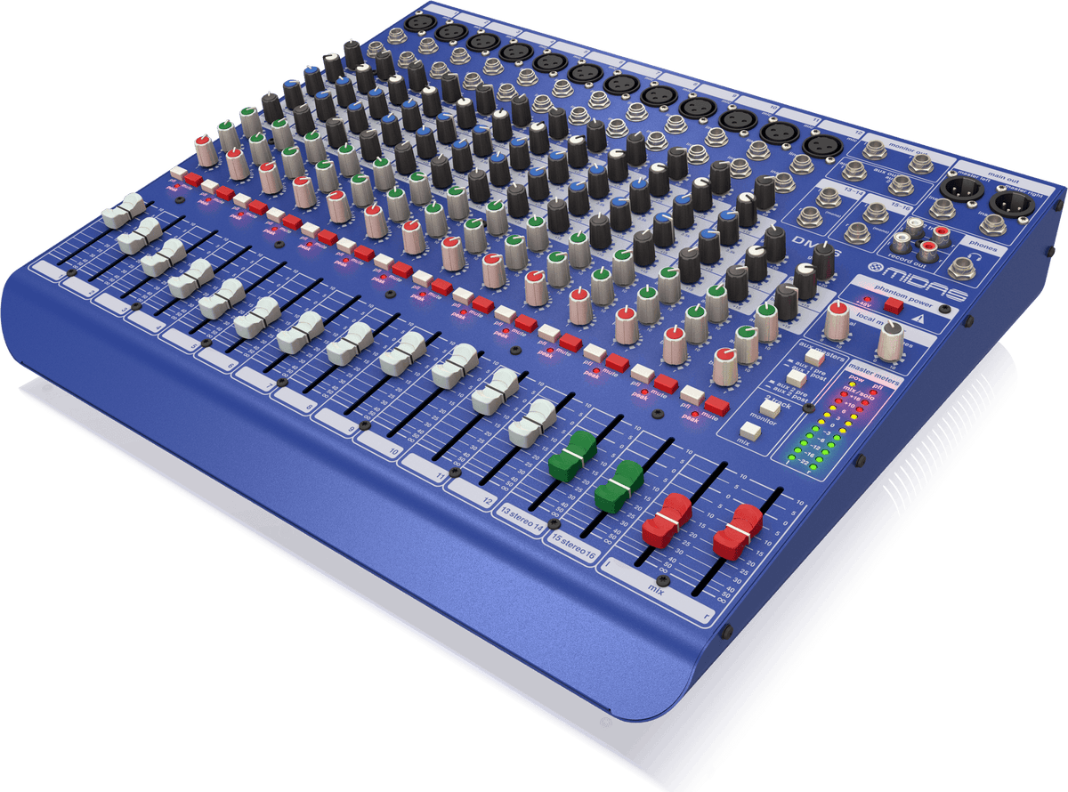 Midas DM16 16-channel Analog Mixer