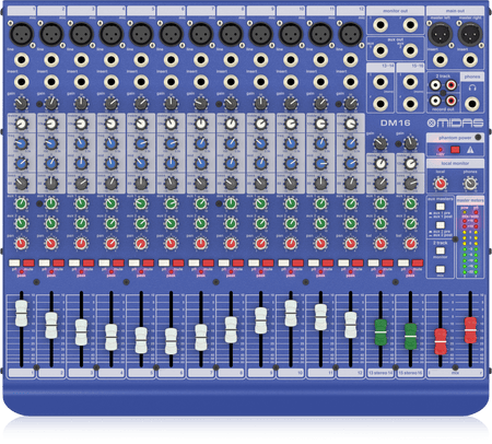 Midas DM16 16-channel Analog Mixer