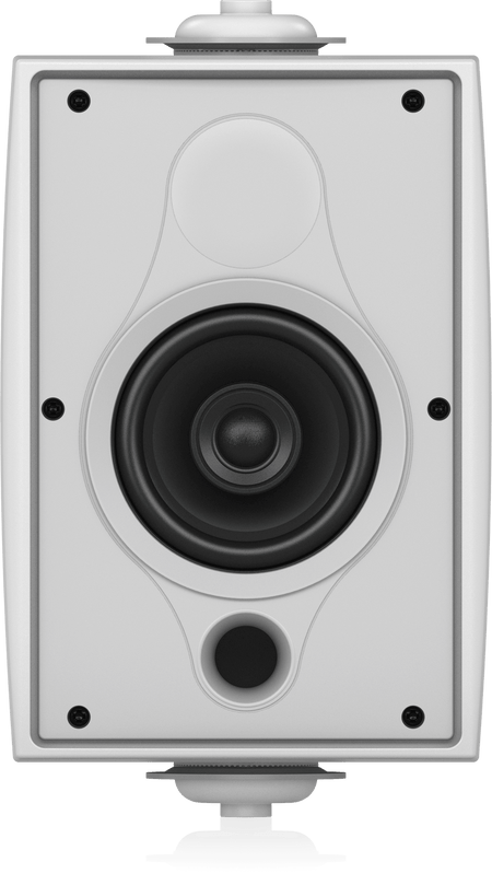 Tannoy DVS 4T (EN 54)-WH- 4" Coaxial Surface-Mount Loudspeaker with Transformer for Installation Applications (EN 54-24 Certified, White)