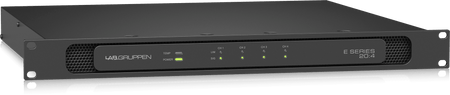 Lab Gruppen E 20:4-2000 Watt Amplifier with 4 Flexible Output Channels for Installation Applications