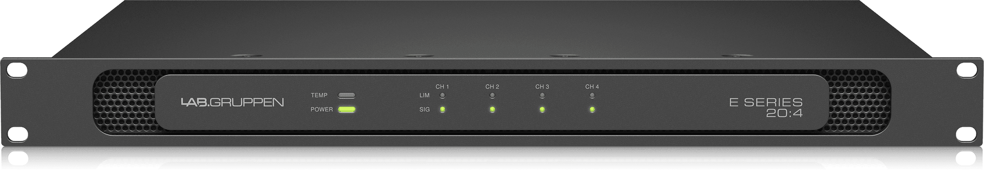Lab Gruppen E 20:4-2000 Watt Amplifier with 4 Flexible Output Channels for Installation Applications
