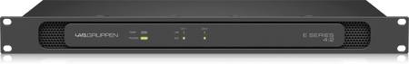 Lab Gruppe E 4:2-400 Watt Amplifier with 2 Flexible Output Channels for Installation Applications