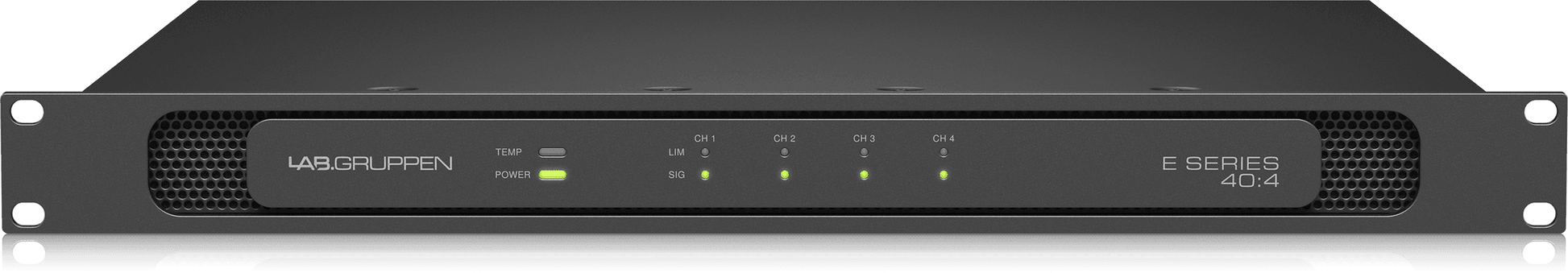 Lab Gruppen E 40:4-4000 Watt Amplifier with 4 Flexible Output Channels for Installation Applications