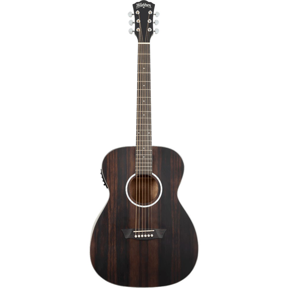 Washburn Deep Forest Ebony FE Acoustic Electric Guitar