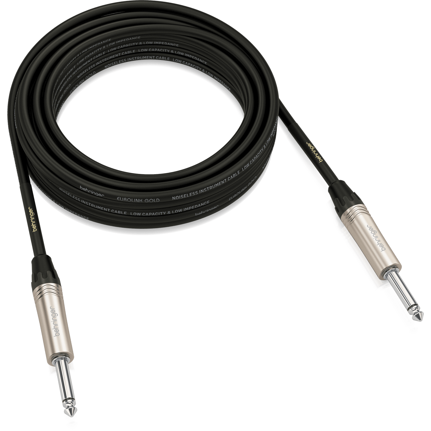Behringer GIC Instrument Cable with 1/4" TS Connectors