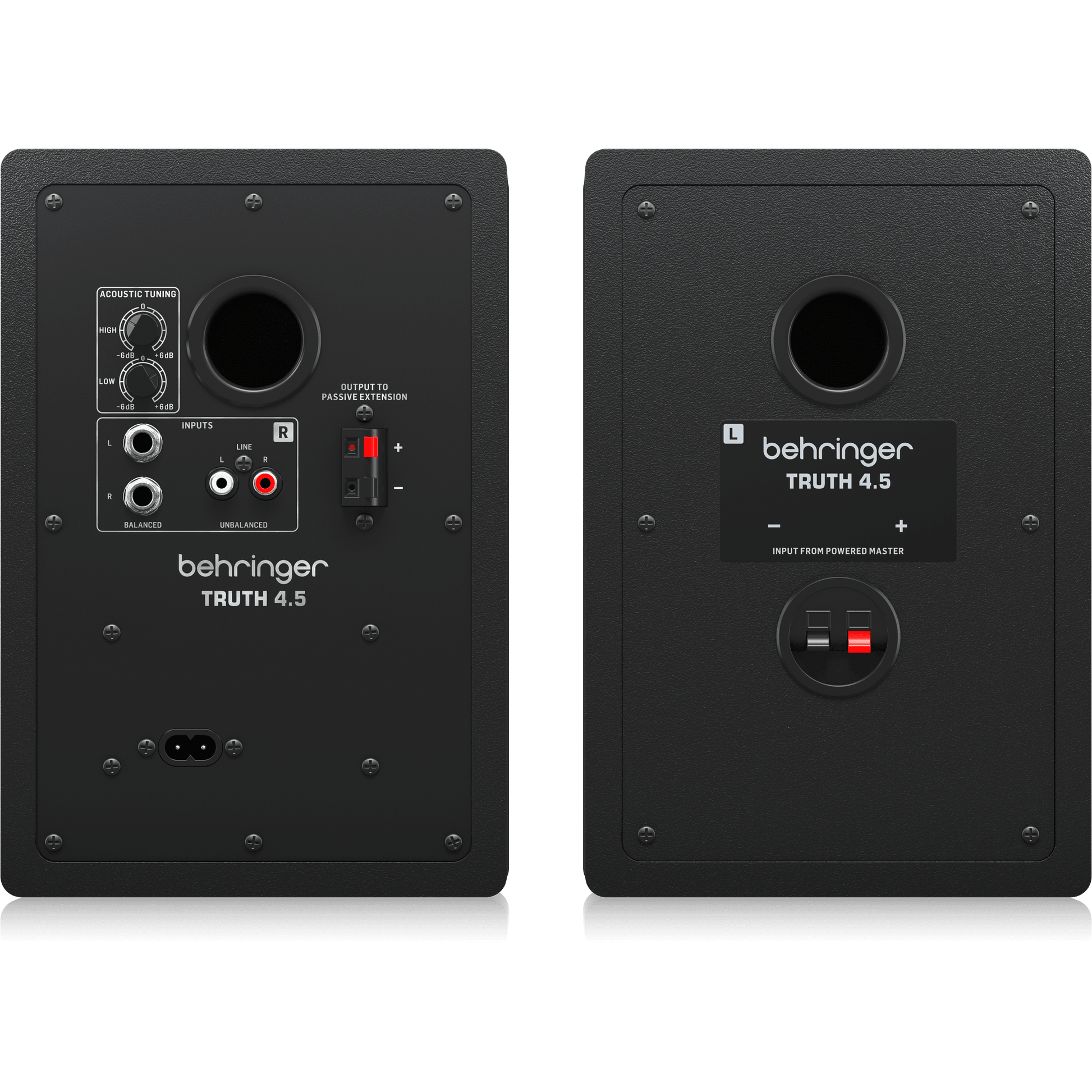 Behringer TRUTH4.5BT Studio Monitors 4.5" with Bluetooth (Pairs)