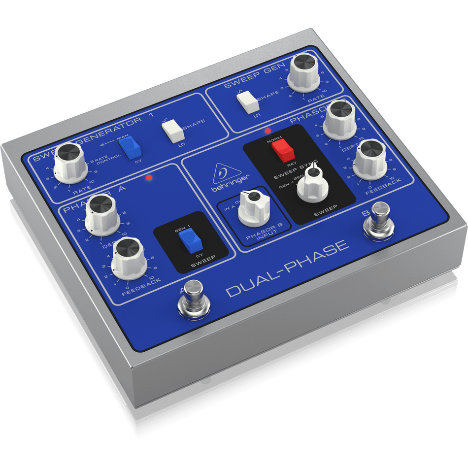 Behringer DUALPHASE Phase Shifter Guitar Pedal
