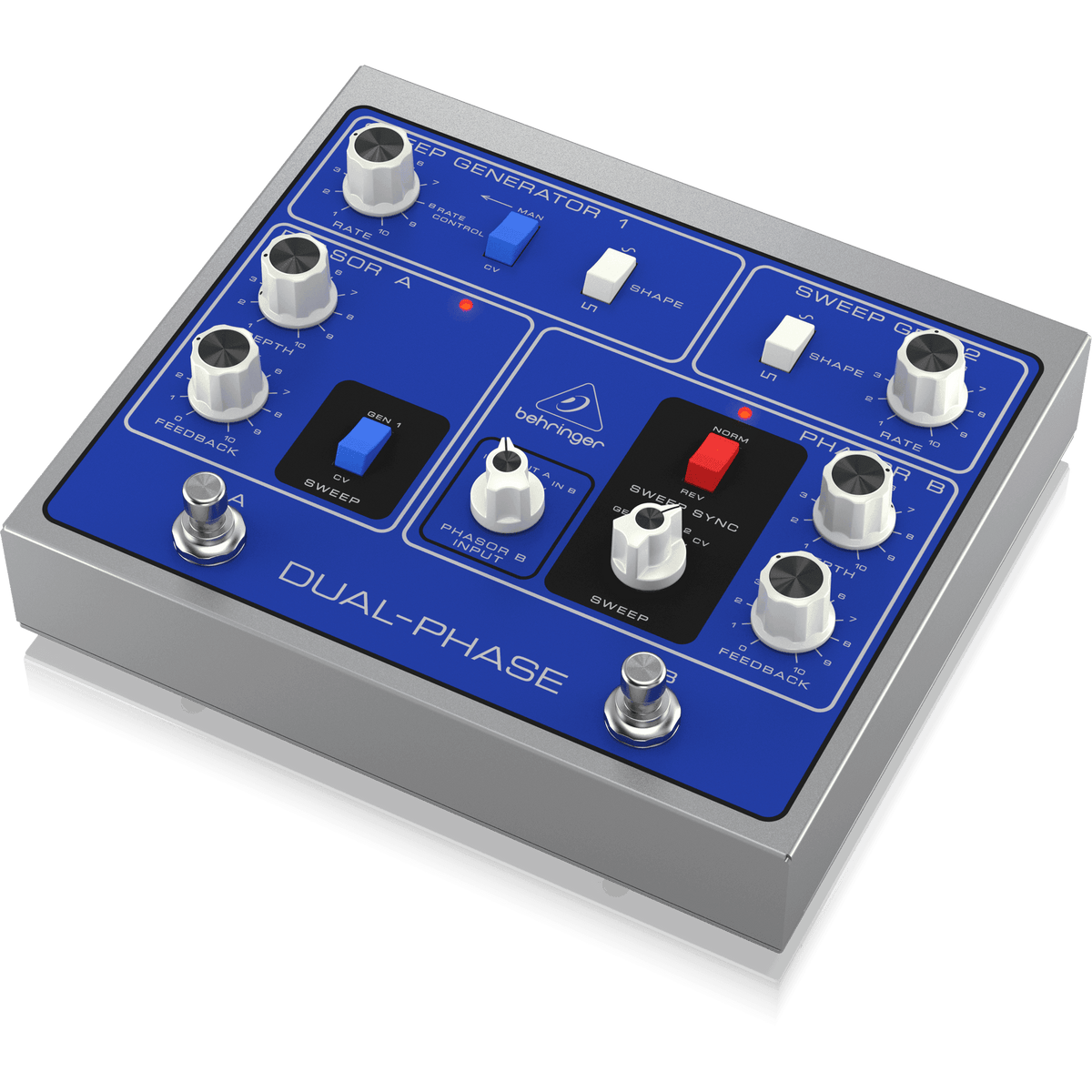 Behringer DUALPHASE Phase Shifter Guitar Pedal