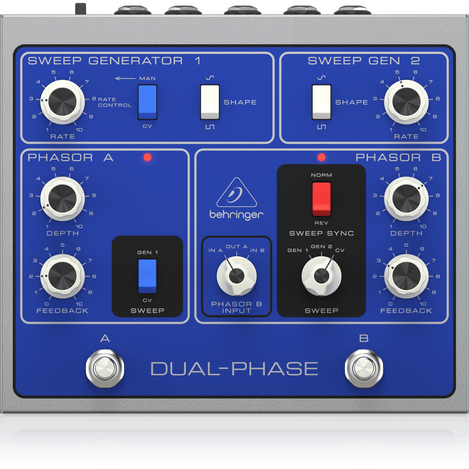 Behringer DUALPHASE Phase Shifter Guitar Pedal