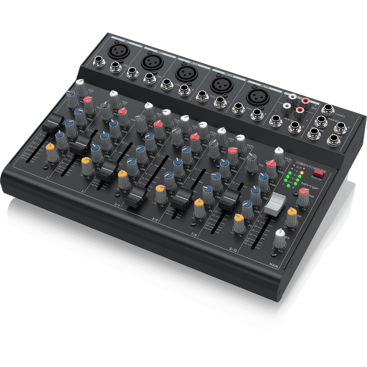 Behringer 1003B Analog Mixer 10-Input with 5 Mic Preamps and Optional Battery Operation