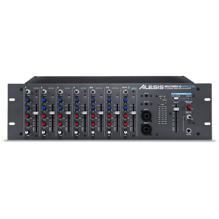 Alesis MM10W Multlimix 10 Wireless Rackmount Analog Mixer with Bluetooth