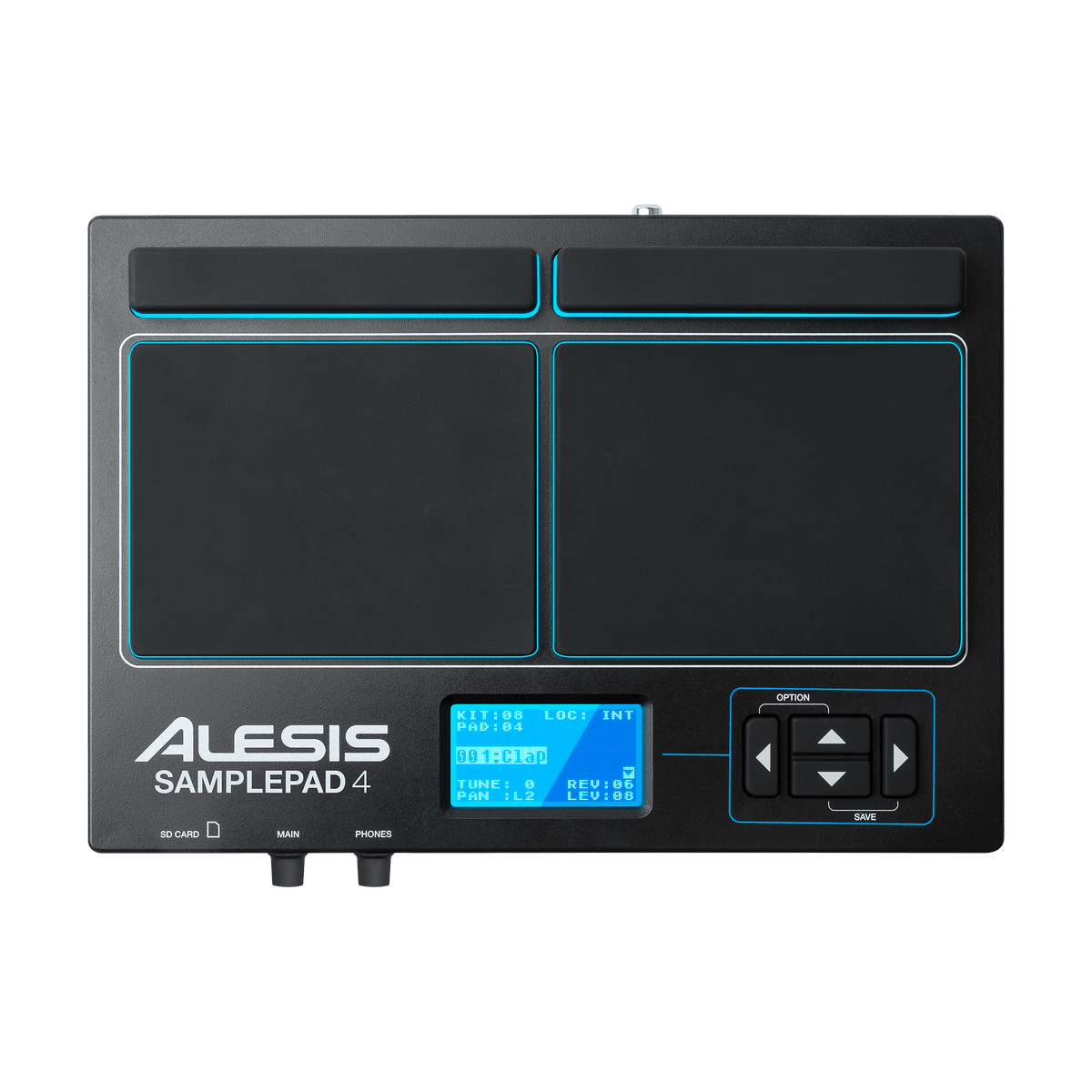 Alesis SAMPLEPAD4 Percussion & Sample-Triggering Instrument