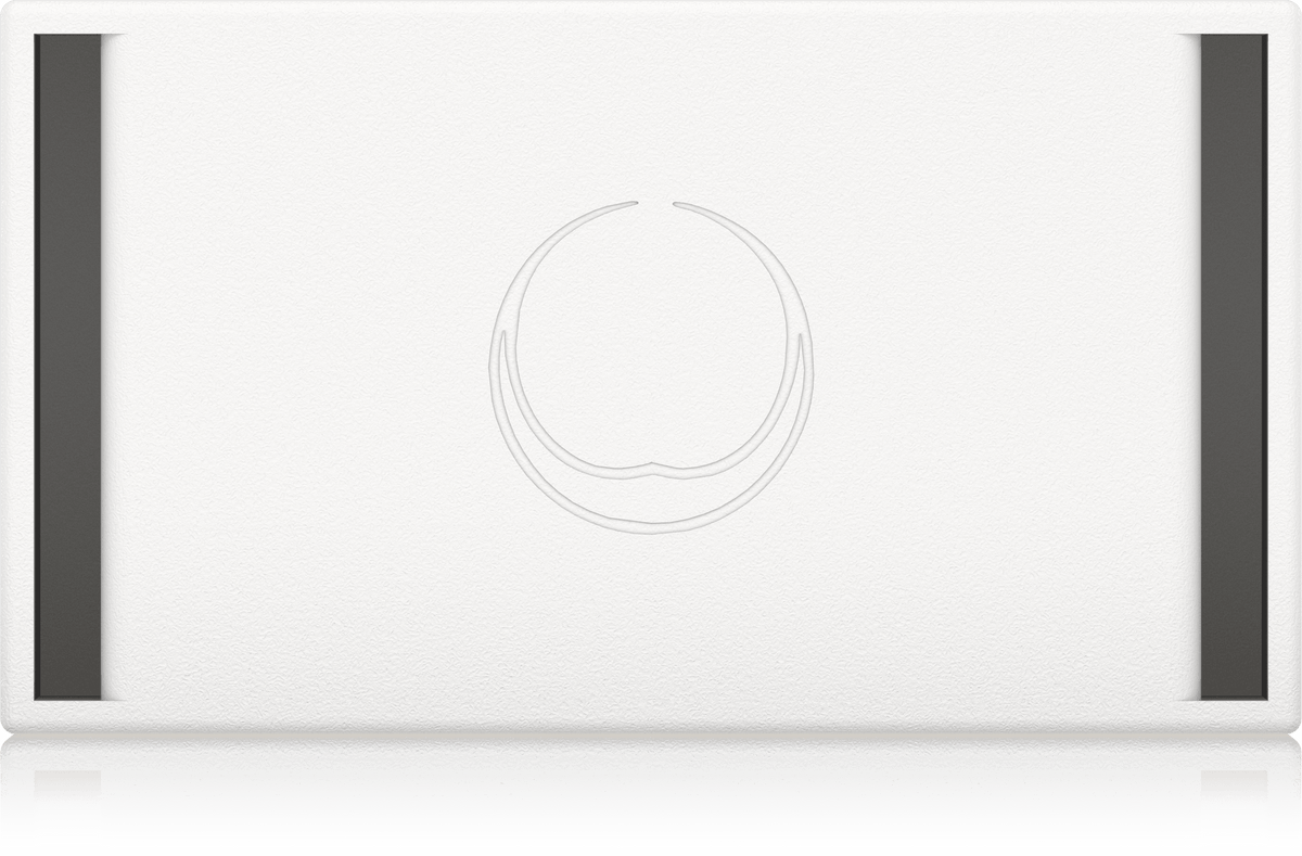Turbosound TCS110B-10" Band Pass Subwoofer for Installation Applications (White)
