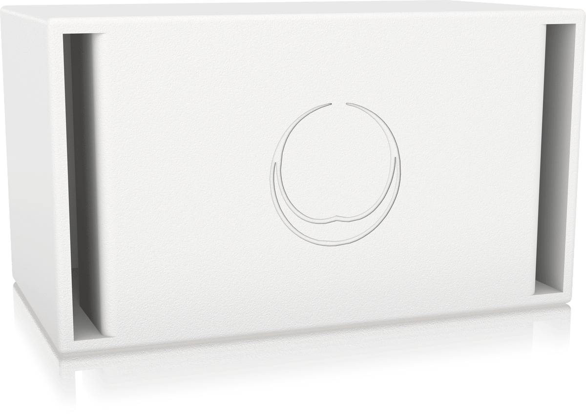 Turbosound TCS110B-10" Band Pass Subwoofer for Installation Applications (White)
