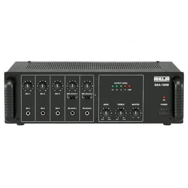 Ahuja SSA100M 5-Microphone 2-Aux Input Amplifier