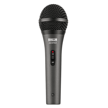 Ahuja AUD97XLR Microphone Wired Dynamic Unidirectional w/ 6Mtr Cable