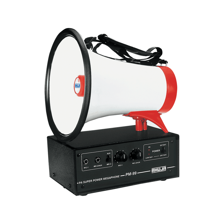 Ahuja PM-99 Super Power Megaphone 25-Watt