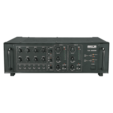 Ahuja TZA-4000EM 400 WATTS 2 ZONE PA MIXER AMPLIFIER