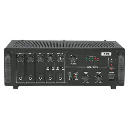 Ahuja SSA160EM Medium Wattage PA Mixer Amplifier