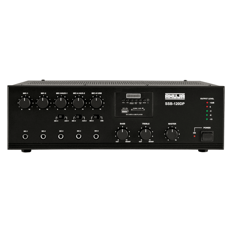 Ahuja SSB120DP Medium Wattage PA Mixer Amplifier