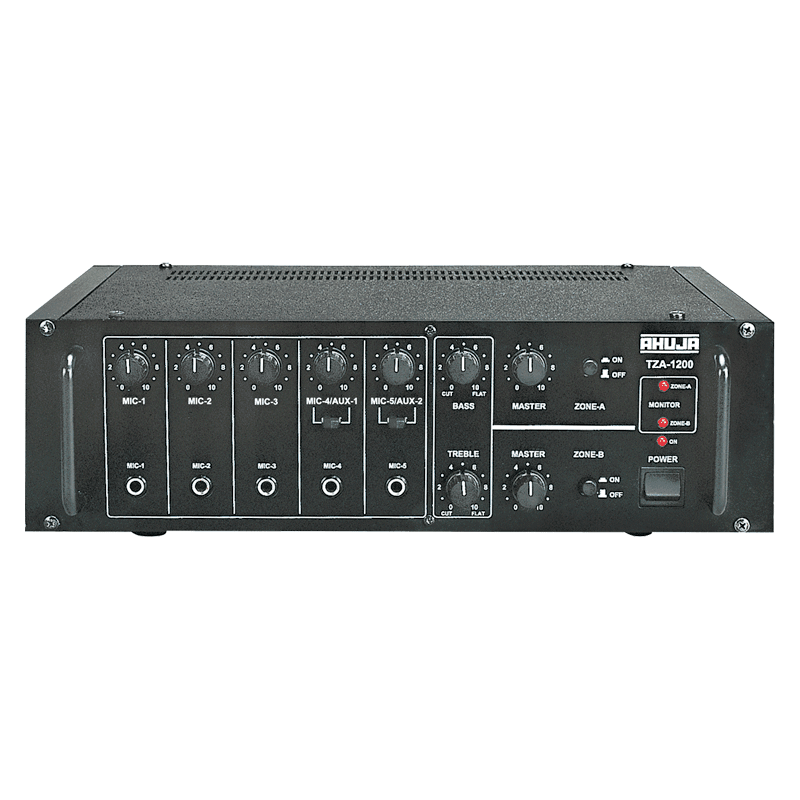 Ahuja TZA1200 Two Zone PA Mixer Amplifier
