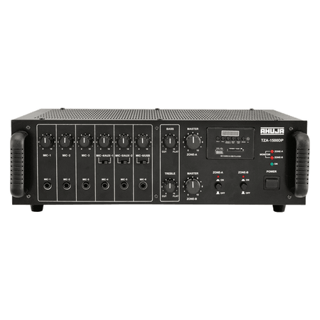 Ahuja TZA1500DP 2-Zone PA Mixer Amplifier