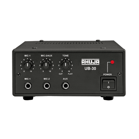 Ahuja UB30 Low Wattage PA Mixer Amplifier