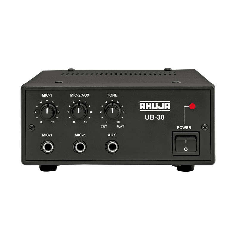 Ahuja UB30 Low Wattage PA Mixer Amplifier