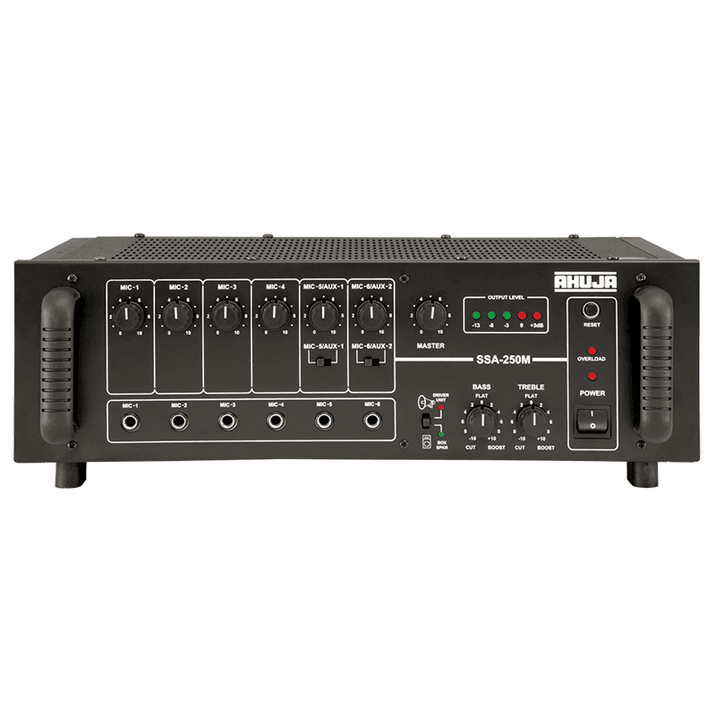 Ahuja SSA250M High Wattage PA Mixer Amplifier