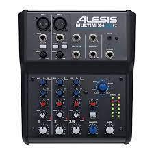 Alesis Multimix 4 USB FX Mixer with USB & Effects