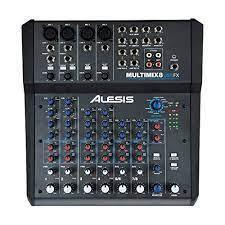 Alesis MultiMix 8 USB FX | 8-Channel Mixer with Effects & USB Audio Interface