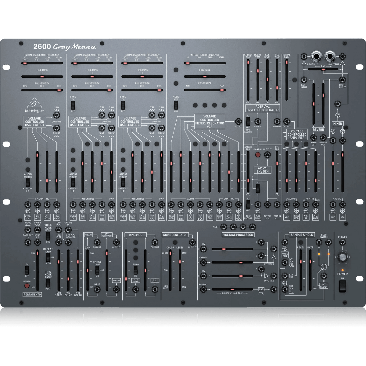 Behringer 2600GRAYMEANIE Limited-Edition Analog Semi-modular Synthesizer