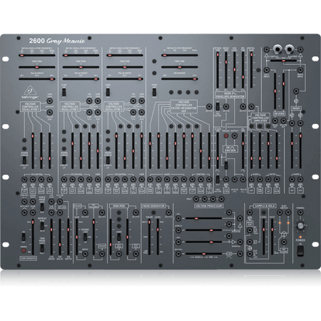 Behringer 2600GRAYMEANIE Limited-Edition Analog Semi-modular Synthesizer