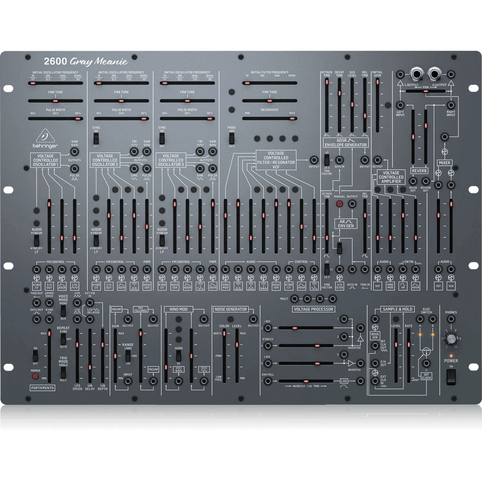 Behringer 2600GRAYMEANIE Limited-Edition Analog Semi-modular Synthesizer