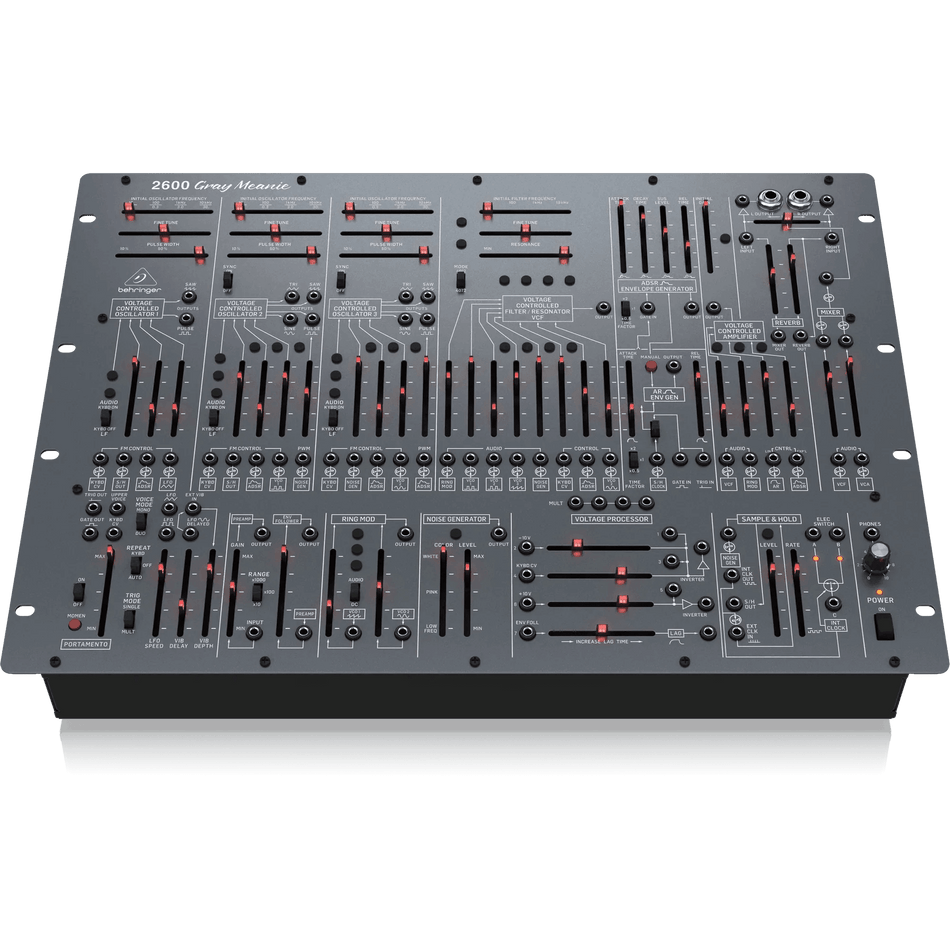 Behringer 2600GRAYMEANIE Limited-Edition Analog Semi-modular Synthesizer