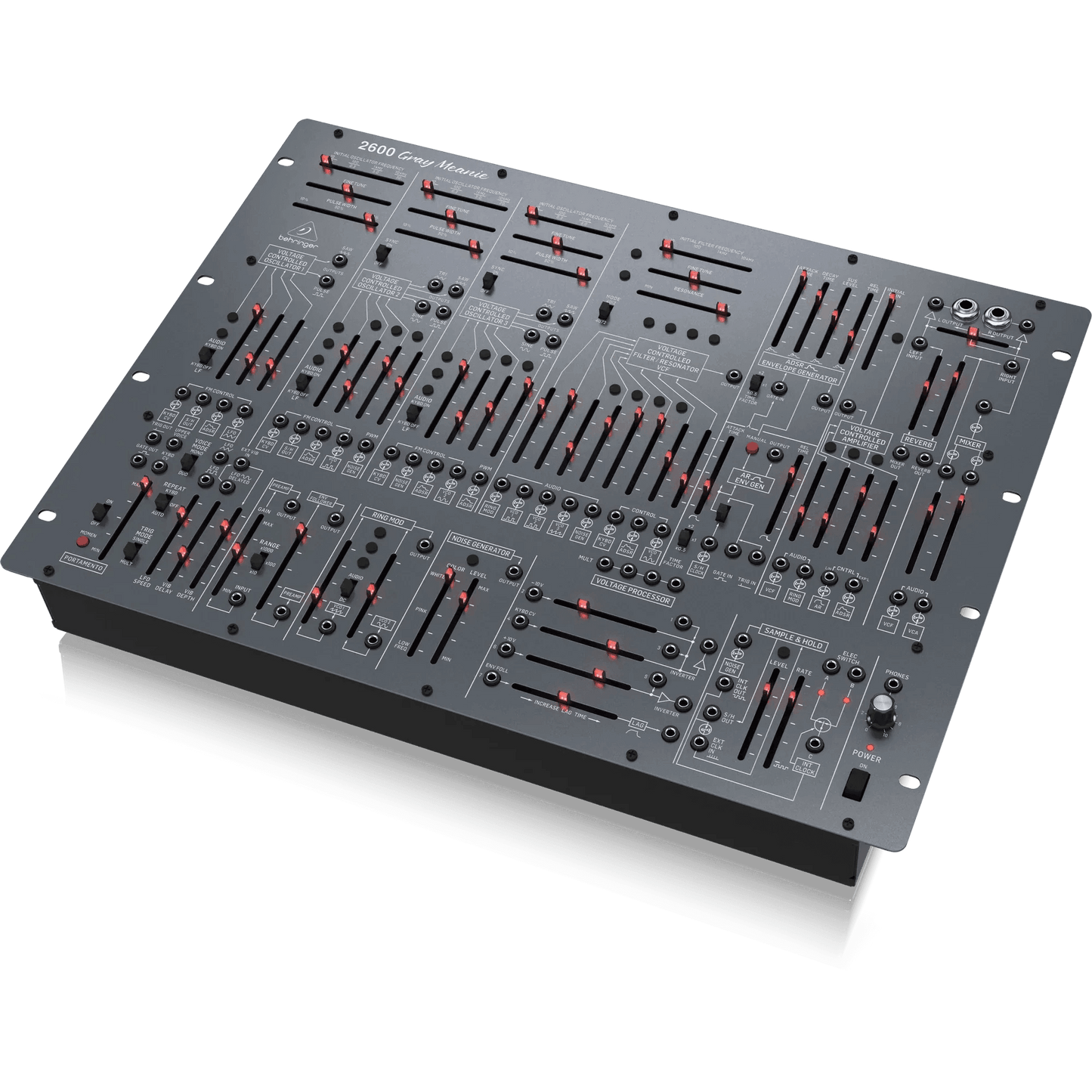 Behringer 2600GRAYMEANIE Limited-Edition Analog Semi-modular Synthesizer