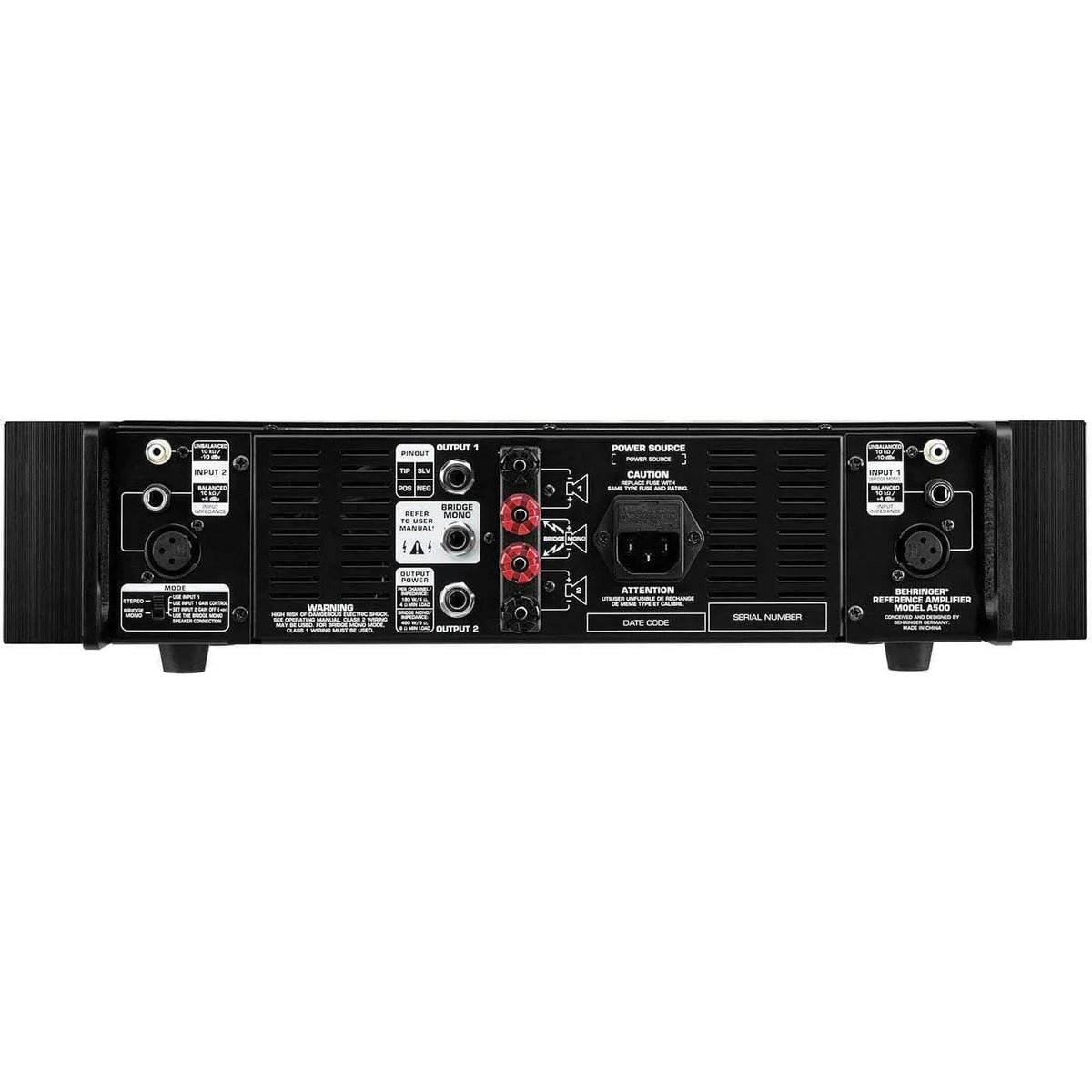 Behringer A500 Power Amplifier