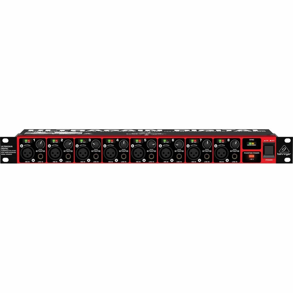 Behringer ADA8200 Ultragain Digital Preamplifier