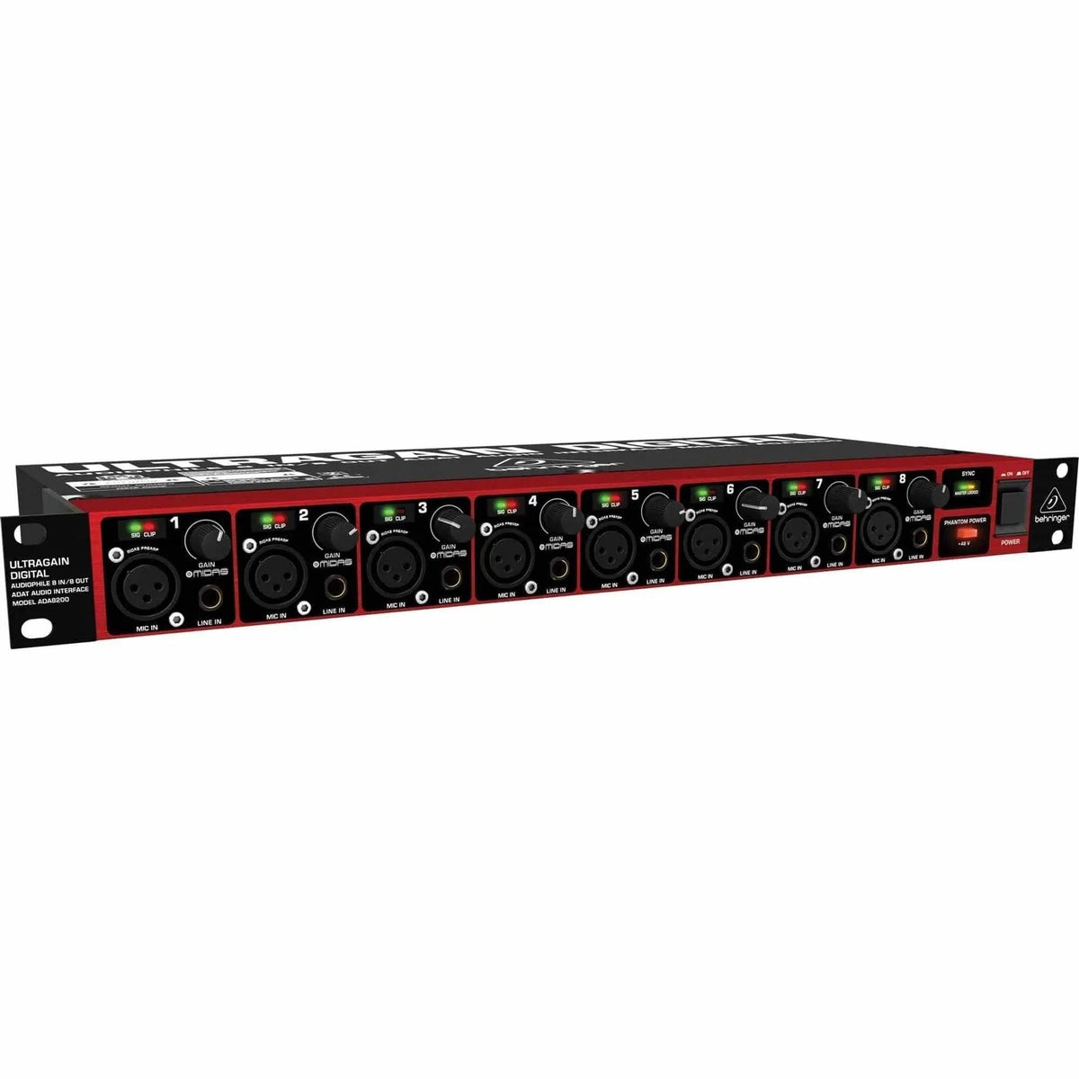 Behringer ADA8200 Ultragain Digital Preamplifier