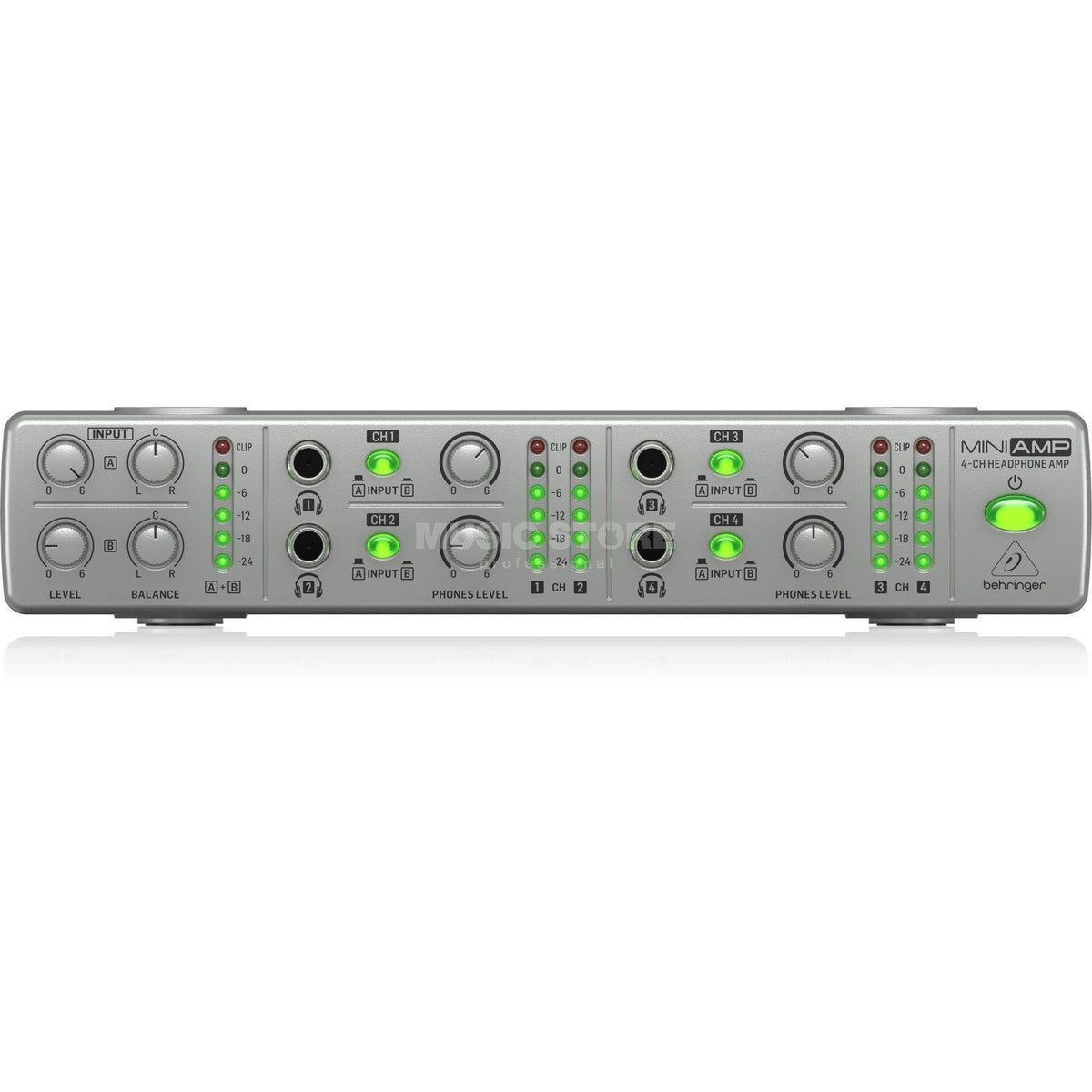 Behringer AMP800V2 Stereo Headphone Amplifier 4-Channel