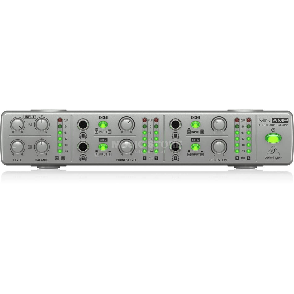 Behringer AMP800V2 Stereo Headphone Amplifier 4-Channel