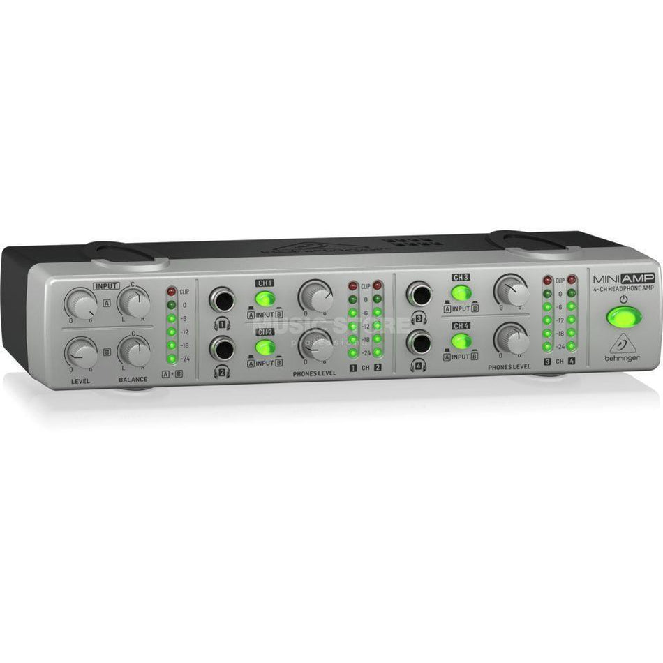 Behringer AMP800V2 Stereo Headphone Amplifier 4-Channel